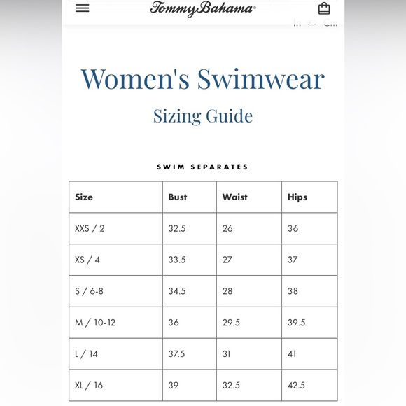 Tommy Bahama tankini set size large(14) - Picture 9 of 9
